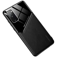 Mocco Lens Leather Back Case Aizmugurējais Ādas Apvalks Priekš Apple Iphone 12 Pro Max Melns  Mo-Lc-App-Ip12P-Max-Bk 4752168098608