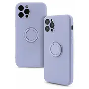 Mocco Pastel Ring Silicone Back Case Aizmugurējais Silikona Apvalks Priekš Samsung Galaxy S21 Fe 5G Violets  Mo-Ring-Sa-S21Fe-Vi 4752168108123