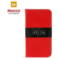 Mocco Special Leather Case Grāmatveida Ādas Telefona Maciņš Priekš Samsung Galaxy J8 Sarkans  Mc-Sb-C-Sa-J800-Re 4752168047163