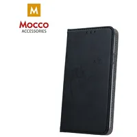 Mocco Stamp Heart Magnet Book Case Grāmatveida Maks Apple iPhone 6 / 6S Melns  Mc-Stmp-Iph6-Bk 4752168044896
