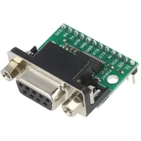 Module converter D-Sub 9Pin,Pin strips Interface Gpio,Rs232  Pololu-126 23201A Serial Adapter