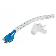 Neomounts Spiral Cable Wrap, Ø25 Mm., Multiple Cables, White  Ads06-142Wh 8721246340218