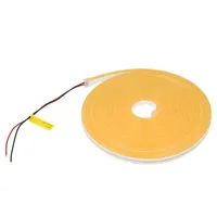 Neon Led tape gold 2835 24V Led/M 120 6Mm Ip65 8W/M Thk 12Mm  N006120Bc1Lz-Gy N006120Bc1Lz Golden Yellow
