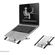 Newstar Notebook Desk Stand Ergonomic, Can Be Positioned In 6 Steps  Nsls100 8717371442637