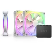 Nzxt Cooler 120Mm F-Series Fseries Rgb Duo Fan Triple White Rf-D12Tf-W1 Rfd12Tfw1  5056547200903