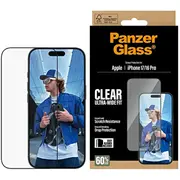 Panzerglass Ultra-Wide Fit Easyaligner Tempered Glass for iPhone 17  16 Pro Pg30687 5715685025587 70072180