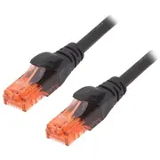 Patch cord U/Utp Cat 6 Rj45 plug,both sides stranded Cu 5M  Dk-1617-050/Bl
