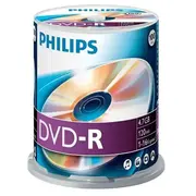 Philips Dvd-R 4.7Gb Cake Box 100  Phovrg4710016Sp 8710895922593