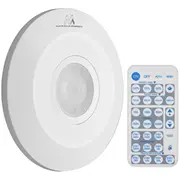 Pir kustību sensors ar krēslas sensoru un tālvadības pulti, maks. 2000 W, 360 uztveršanas leņķis  Cen-83311 310000209733