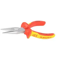 Pliers insulated,half-rounded nose steel 160Mm 1Kvac  Knp.2506160 25 06 160