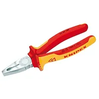 Pliers insulated,universal for bending, gripping and cutting  Knp.0306180 03 06 180