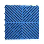 Prc Moduļu saliekamās grīdas flīzes 400X400X18 mm zilas Krkfm07Bu 