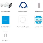 Reolink Rlc-810A 8 Mp Ip drošības kamera ar personas/transportlīdzekļa noteikšanu, P330 melns  Pc810Ab4K01-B 6976930224356