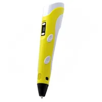Riff Fantasy 3D drukas pildspalva ar Lcd priekš bērniem 1.75Mm Abs/Pla materiāla diegu/ Ac Strāvas pieslēgums/ Dzeltena  Rf-3Dpen2-Yel 4752219007245