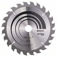 Ripzāģa disks 235X30/25Mm Optiline Wood Z24 Bosch 2608640725  3165140194990