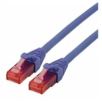 Roline Utp Cable Cat.6 Component Level, Lsoh, violet, 0.5 m  21.15.2900
