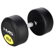 Rubberised dumbbell 32.5Kg Hms Hg Pro 32.5  17-66-164 5907695539516 Wlononwcrfxyj