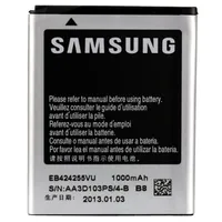 Samsung Eb424255Vu Akumulators priekš S3350 S3850 S5220 S5222 S5530 i5510 S7230 Li-Ion 1000Mah  8717371881665