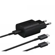 Samsung Ep-T4510 45W Gan Usb-C ātrs lādētājs ar vadu 1.8M Typec - Black  Ep-T4510Xbegeu 8806092861473