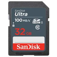 Sandisk memory card 32Gb Sdhc Ultra 100 Mb s  Sdsdunr-032G-Gn3In 6196591852750
