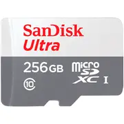 Sandisk Ultra microSDXC 256Gb 100Mb/S Class 10 Uhs-I  Sdsqunr-256G-Gn3Mn 619659196516
