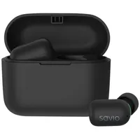 Savio Tws-09 Ipx5 headphones/headset Wireless In-Ear Music Bluetooth Black  5901986046837 Akgsavsbl0012