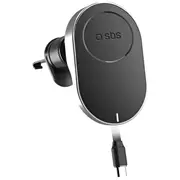 Telefona turētājs Sbs Magsafe Magnetic 15W Retractable cable  Tesupp15Wretracabl 8018417468063