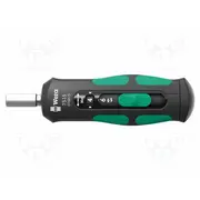 Screwdriver torque 147.5Mm 26Nm Holder C6,3Mm,E6,3Mm 1/4  Wera.05075815001 05075815001