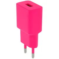 Setty charger 1X Usb 2,4A Lsim-A-126 pink  Gsm165727 5900495033000