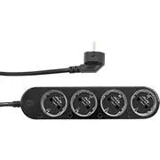 Shelly Power Strip 4 Gen4 Black Smart  3800238070571 Wlononwcrpp07