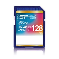 Silicon Power Sp128Gbsdxau1V10 Sd Card 128Gb Uhs-1 Elite Cl10  4712702628067
