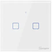 Išmanusis Wi-Fi liečiamas sieninis jungiklis Sonoff T0Eu2C Tx  Im190314010 6920075725513 85365080