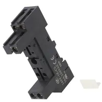 Socket Pin 5 10A 250Vac on panel,for Din rail mounting  14Ff-1Z-C2