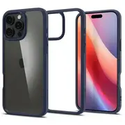 Spigen Ultra Hybrid iPhone 16 Pro Max navy blue granatowy Acs07997  8809971229333