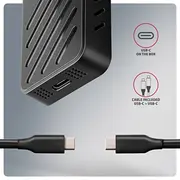 Eem2-20G Usb-C enclosur e Gen2 M.2 Nvme Ssd 20G  8595247908483 Aiaxnoeem220G01