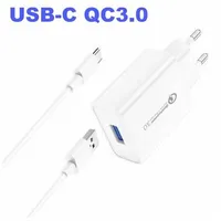 Strāvas adapters Usb-C Qc 3.0, Quick charge, 18W  vads 88686
