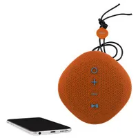 Streetz Waterproof Bluetooth Speaker, Fabric Design, Ipx5, Tws, 4.2, 1X6W, Orange / Cm751  201804090029 733304803080