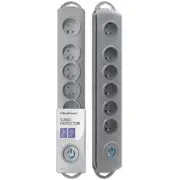 Surge protector 6 sockets, 5M  50199 5901878501994 Alqolpe00050199