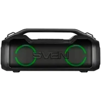 Sven Ps-390, black, Bluetooth, 50W, Waterproof, power bank, Tws.  989901074990-1