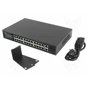 Switch Ethernet Fast Ethernet,Gigabit black 1Gbps  Rsfe-24P-2C-250