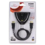 Switch Hdmi 1.4 4K,Hdcp,Uhd 2160P Input socket black  Dsw-Hdmi-35