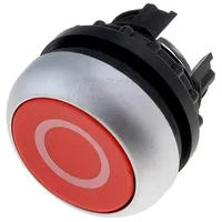 Switch push-button 22Mm Stabl.pos 1 red none Ip67 flat Pos 2  M22-D-R-Xo M22-D-R-X0