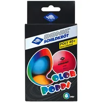 Table tennis balls Donic P40 Colour Popps Poly 6Pcs  827Do649015 4000885490152 649015