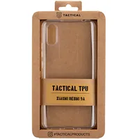 Tactical Tpu Cover Transparent for Xiaomi Redmi 9A 9At  2454405 8596311126420