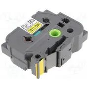 Tape 24Mm 8M yellow for printer Character colour black  Br-Tzefx651 Tze-Fx651