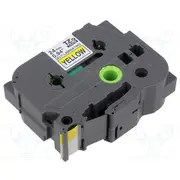 Tape 24Mm 8M yellow for printer Character colour black  Br-Tzesl651 Tzesl651