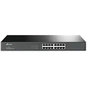 Tp-Link Tl-Sg1016 network switch Unmanaged Gigabit Ethernet 10/100/1000 1U Black  1210002616713 Wlononwcrptzb