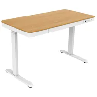 Tuckano Electric height adjustable desk Et119W-C white/oak  5901443119098 Birtuknow0011