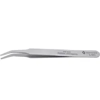 Tweezers 120Mm Blades curved,narrowed Blade tip shape flat  Brn-5-861 5-861