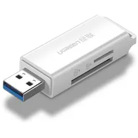 Ugreen Cm104 Sd microSD Usb 3.0 memory card reader White  40753 6957303847532